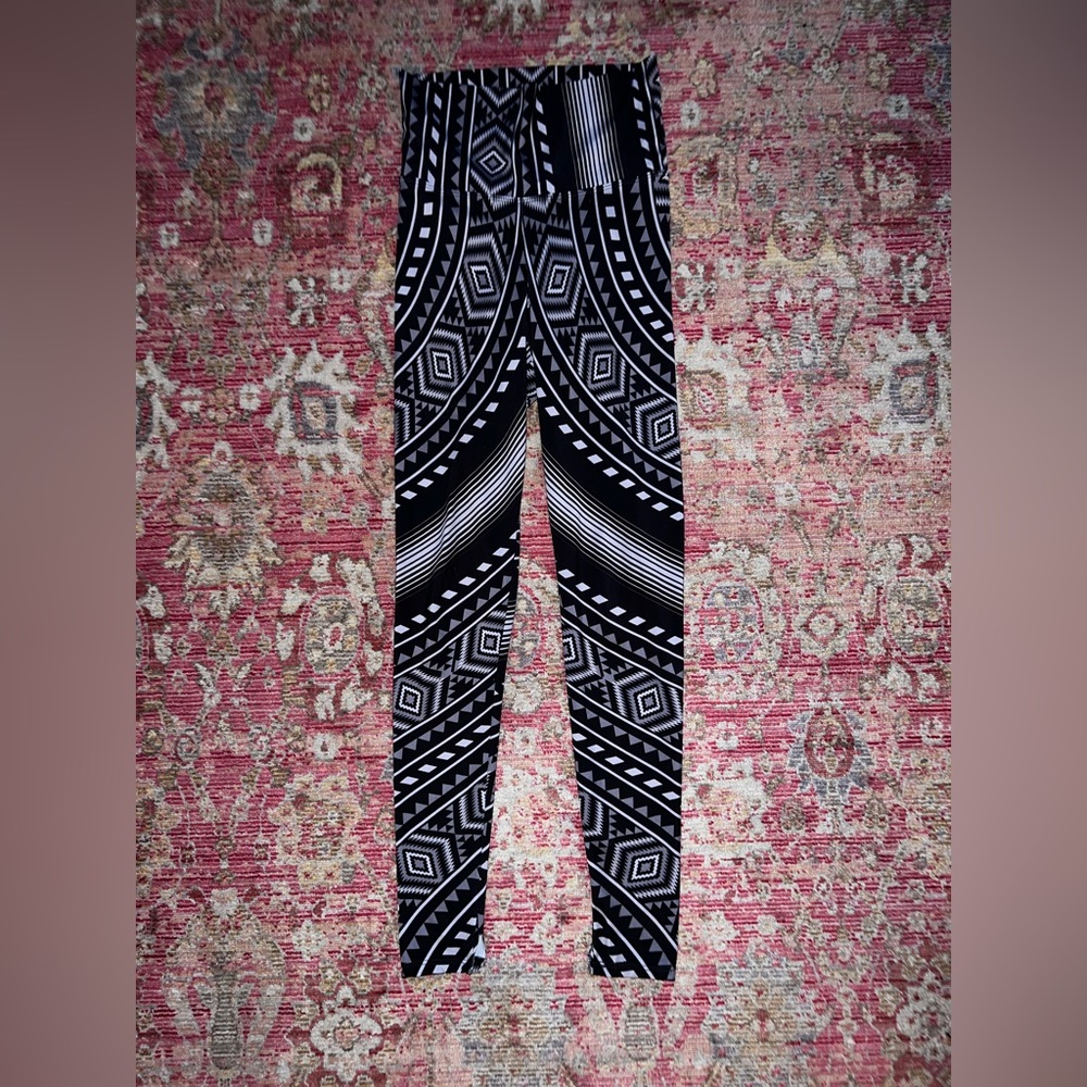 High-Waisted Printed Leggings
